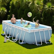 Каркасный бассейн Intex 26778, 488 х 244 х 107 см., с фильтр-насосом